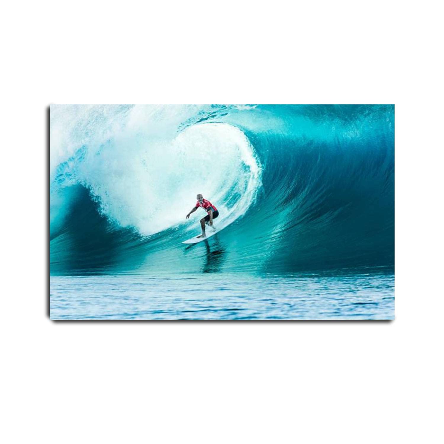 Kelly Slater Surfing Canvas Print Wall Art - Surfing Home Decor - 20x32inch  
Kelly Slater Surfing Framed Canvas Print P