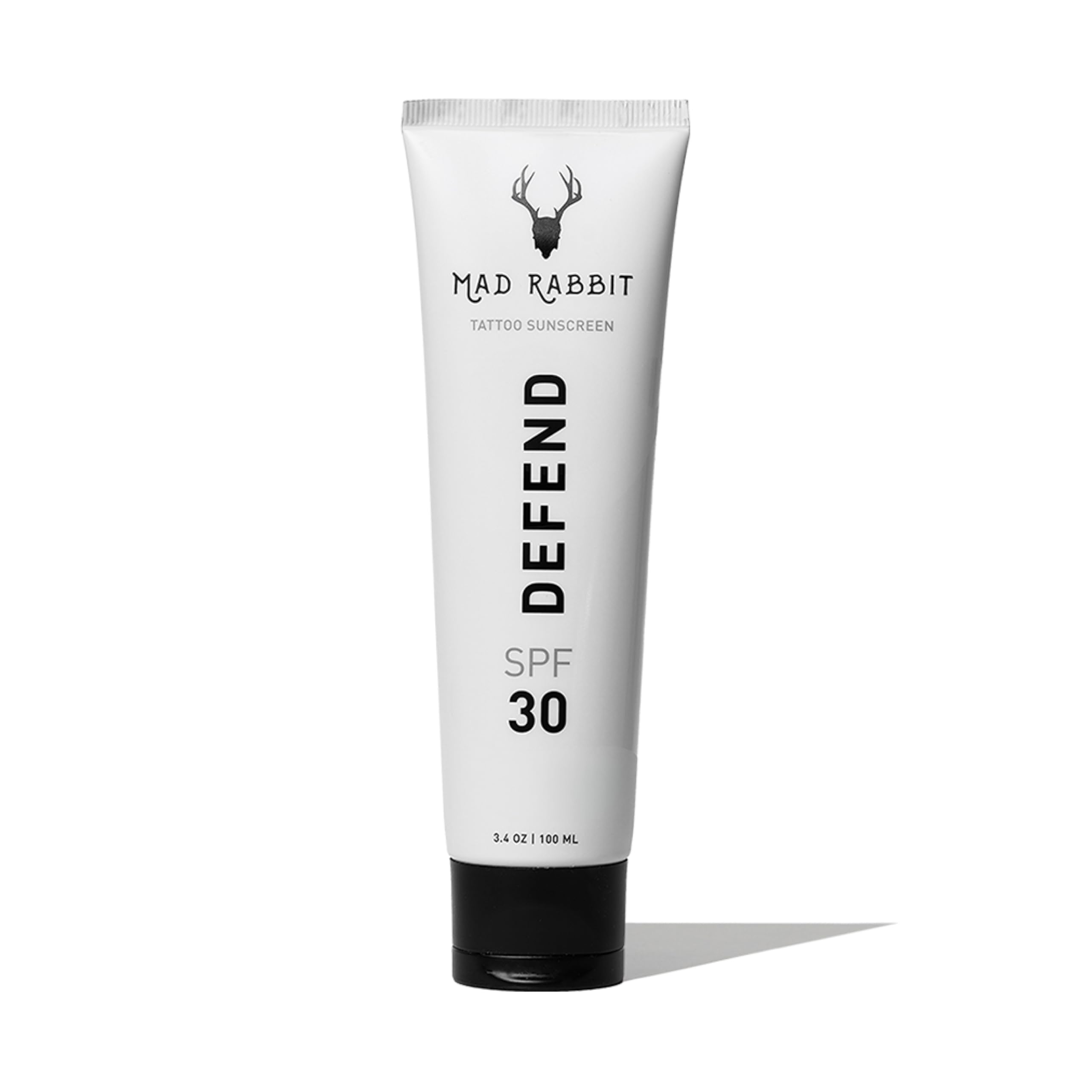 Mad Rabbit Defend SPF 30 Tattoo Sunscreen for Fade Protection and Moisturizing
| Mad Rabbit Defend Mineral Sunscreen Lo