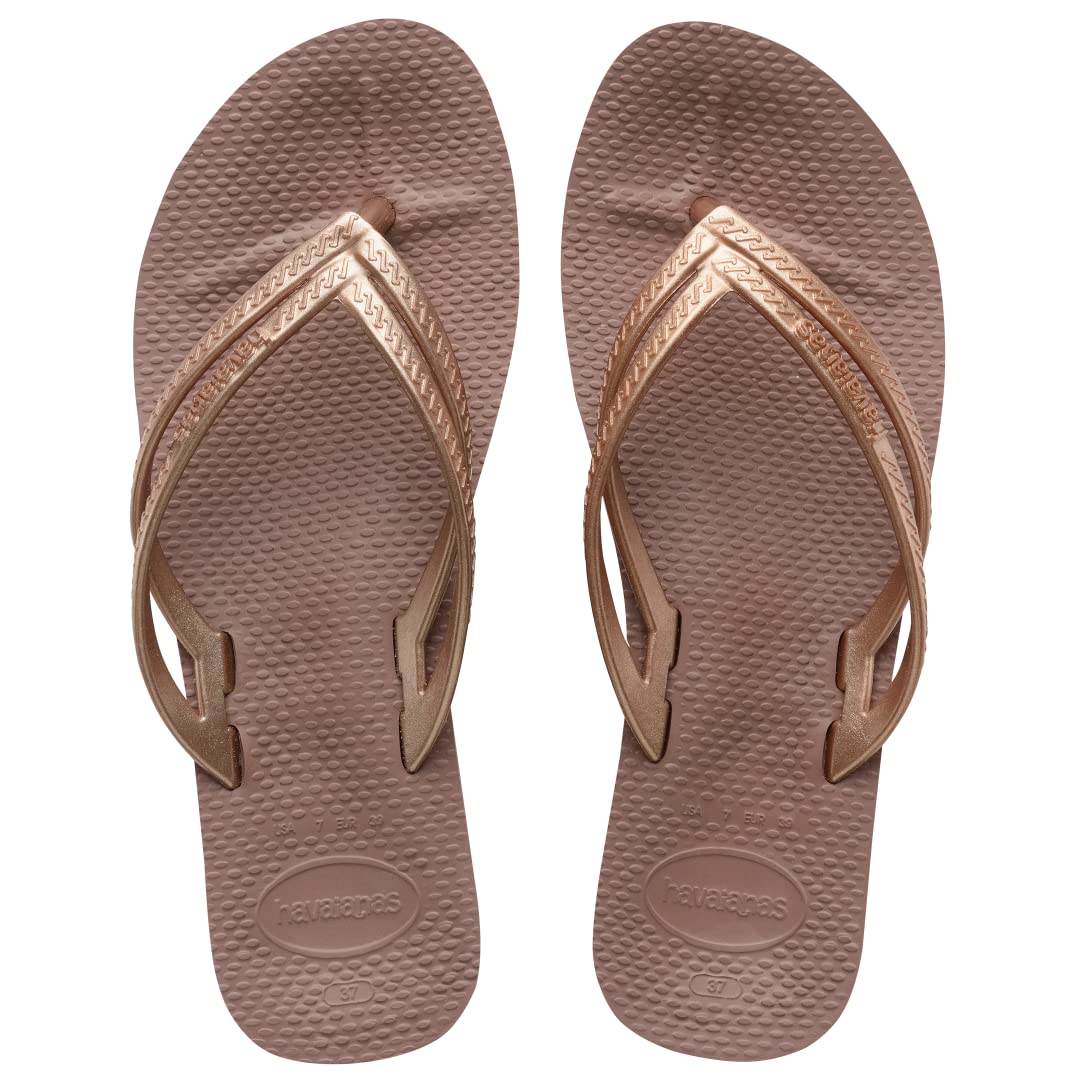 Havaianas Women's Casual Slip-on Flip-Flop for Summer
| Havaianas Women's Comfortable Slip-on Flip-Flop with Arch Suppo